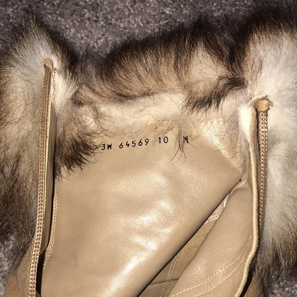 Fur cuff booties Stuart Weitzman - Picture 5 of 8